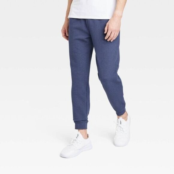 NEW All In Motion Men's Jogger Pants Athletic Fit Full Midweight Lounge Joggers - Picture 1 of 13